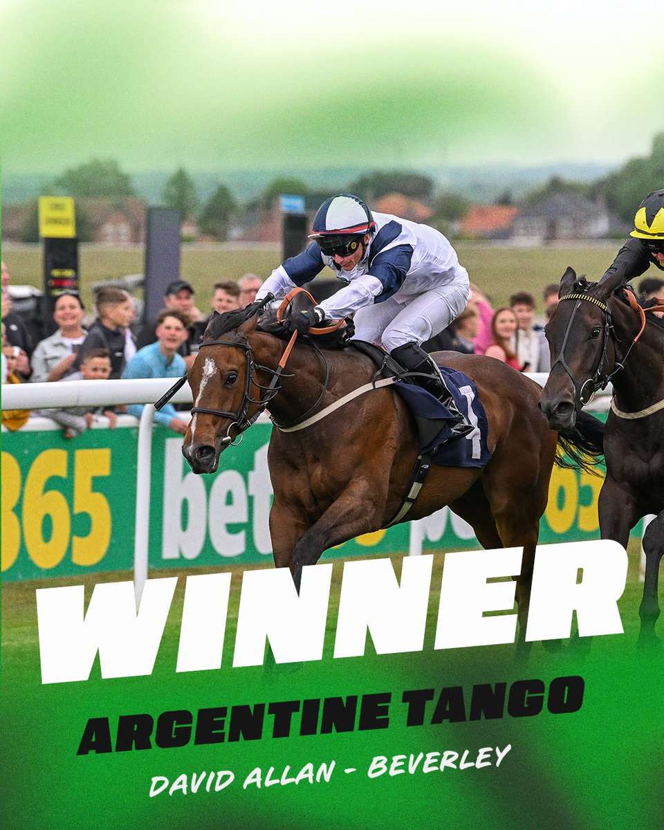 Tim Easterby Racing (@easterbytim) on Twitter photo πͺππ‘π‘ππ₯ ~ She's just as tough as her dad! ARGENTINE TANGO continues her progress winning the Hillary Needler at Beverley this afternoon in the hands of David Allan. Congratulations to her owners Bearstone Stud!
π <a href="/Beverley_Races/">Beverley Racecourse</a>
π3β£7β£ πͺππ‘π‘ππ₯ ~ She's just as tough as her dad! ARGENTINE TANGO continues her progress winning the Hillary Needler at Beverley this afternoon in the hands of David Allan. Congratulations to her owners Bearstone Stud!
π <a href="/Beverley_Races/">Beverley Racecourse</a>
π3β£7β£