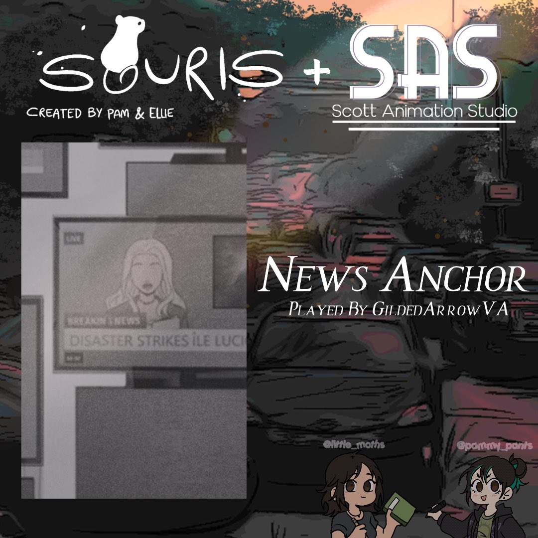AHEM…
📰Role Announcement!!!📰

You can hear me as the News Anchor in this cool project!

Thank you to <a href="/ScottAnimStudio/">Scott Animation + Media Studio</a> for this opportunity!
(Premieres in hour and a half! 🔗 in comments!)

#voice #voiceacting #voiceactor #roleannouncement