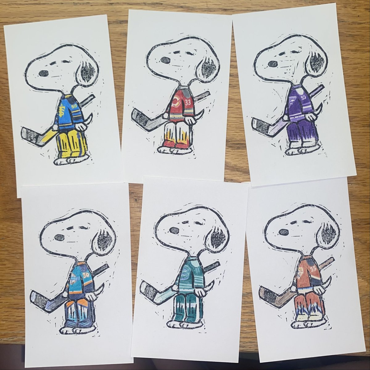 Snoopy goalie, PWHL edition