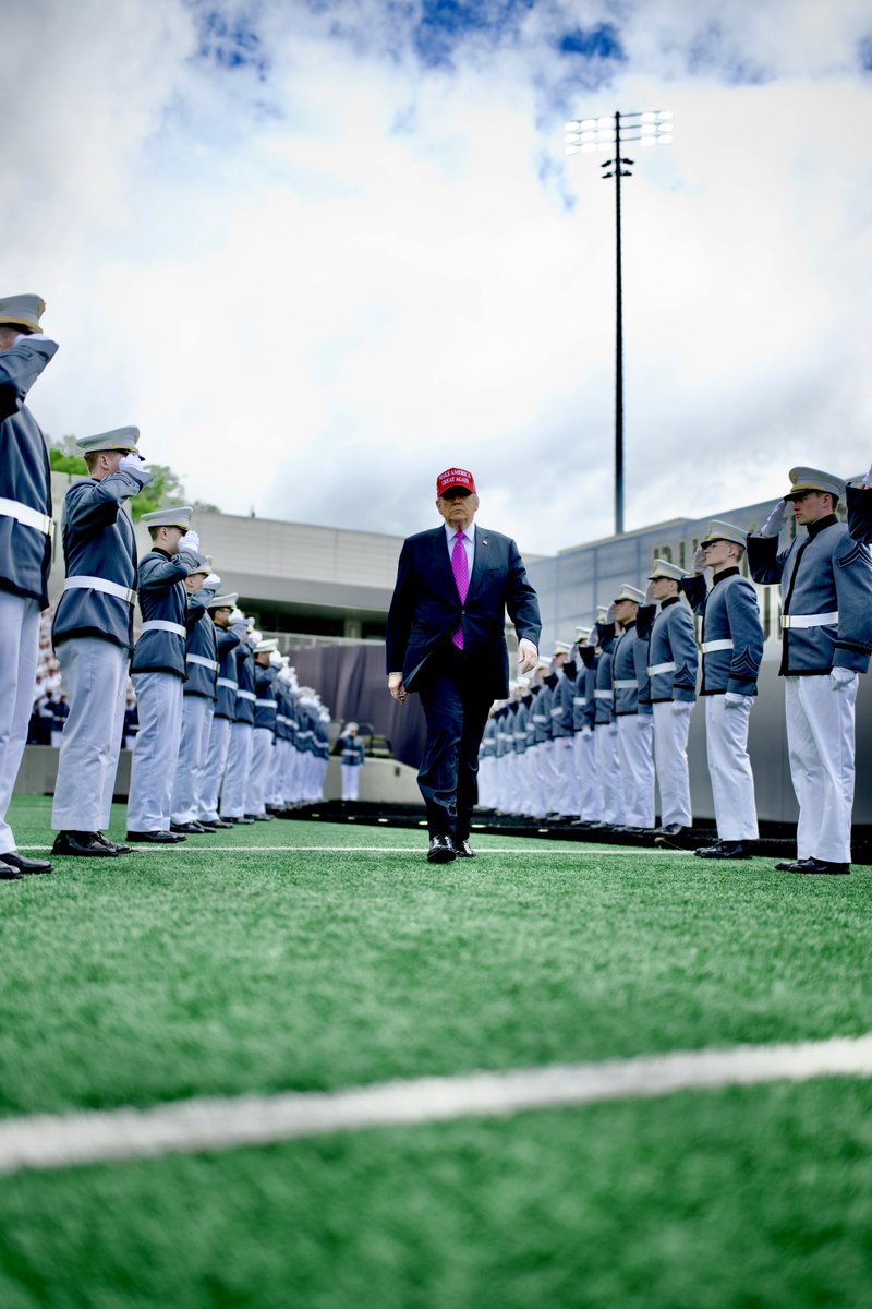 .<a href="/POTUS/">President Donald J. Trump</a> <a href="/WestPoint_USMA/">U.S. Military Academy at West Point</a>🇺🇸🦅