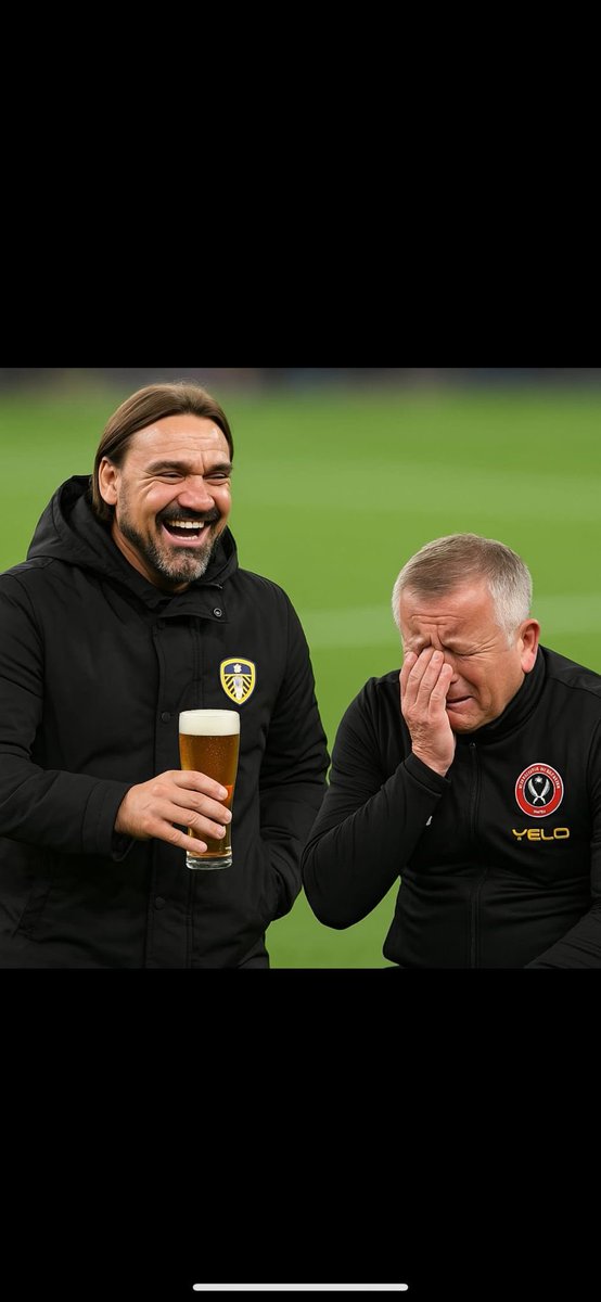 When Leeds don’t play I normally just take a rest from football BUT NLR football this week has been absolutely the finest!

Scum - embarrassing 
Celtic - confirmed their pub side status
Sheff U - no words needed

If Carlsberg did football…