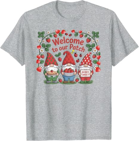 TammyDevoll's tweet image. Amazon Prime: amazon.com/dp/B0F9TQXG4Z?… Summer Garden Gnome 
#gnomes #strawberrymusicfestivalx4eve #strawberrytabby #fruit #SummerVibes #summervacations  Strawberry Patches Cute Gnomes T-Shirt a.co/d/iAokQwa #Amazon via @Amazon