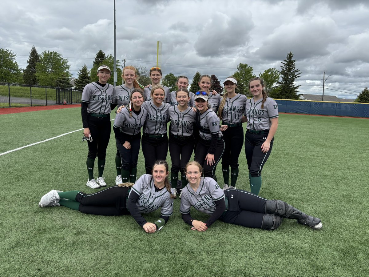 The Lady Mustangs won their quarterfinal matchup 12-0 over Mt. Markham. Kendall LaManche had 1 hitter with 11 k’s (5 inns). Millie Novitsky &amp; Mariah Kolm had multiple hits for the Mustangs. 🥎🐎💚 <a href="/PatSpadafore/">Pat Spadafore</a>  <a href="/blackwell_phil/">Phil Blackwell</a>