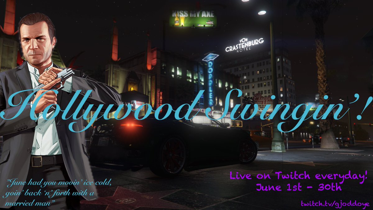 Live everyday in June! Tune in! 🌌
twitch.tv/gjoddoye