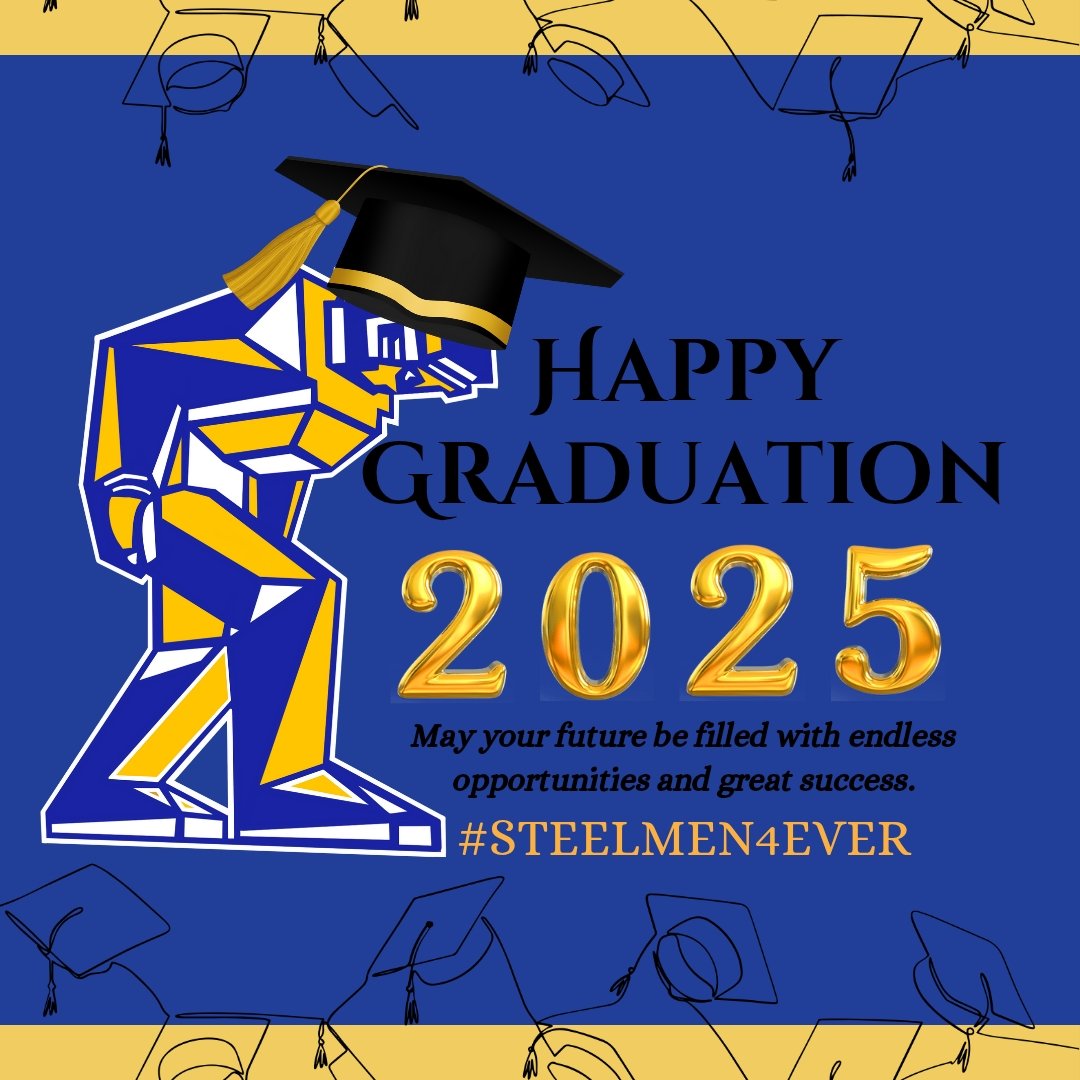 4 years ago the freshmen &amp; I stepped onto the grounds of Joliet Central for the 1st time. We had our ups and downs, made mistakes, &amp; grew from them. We believed in #TheCastle , put in the work, &amp; always kept our heads and hearts up. Congrats seniors! #STEELMEN4EVER