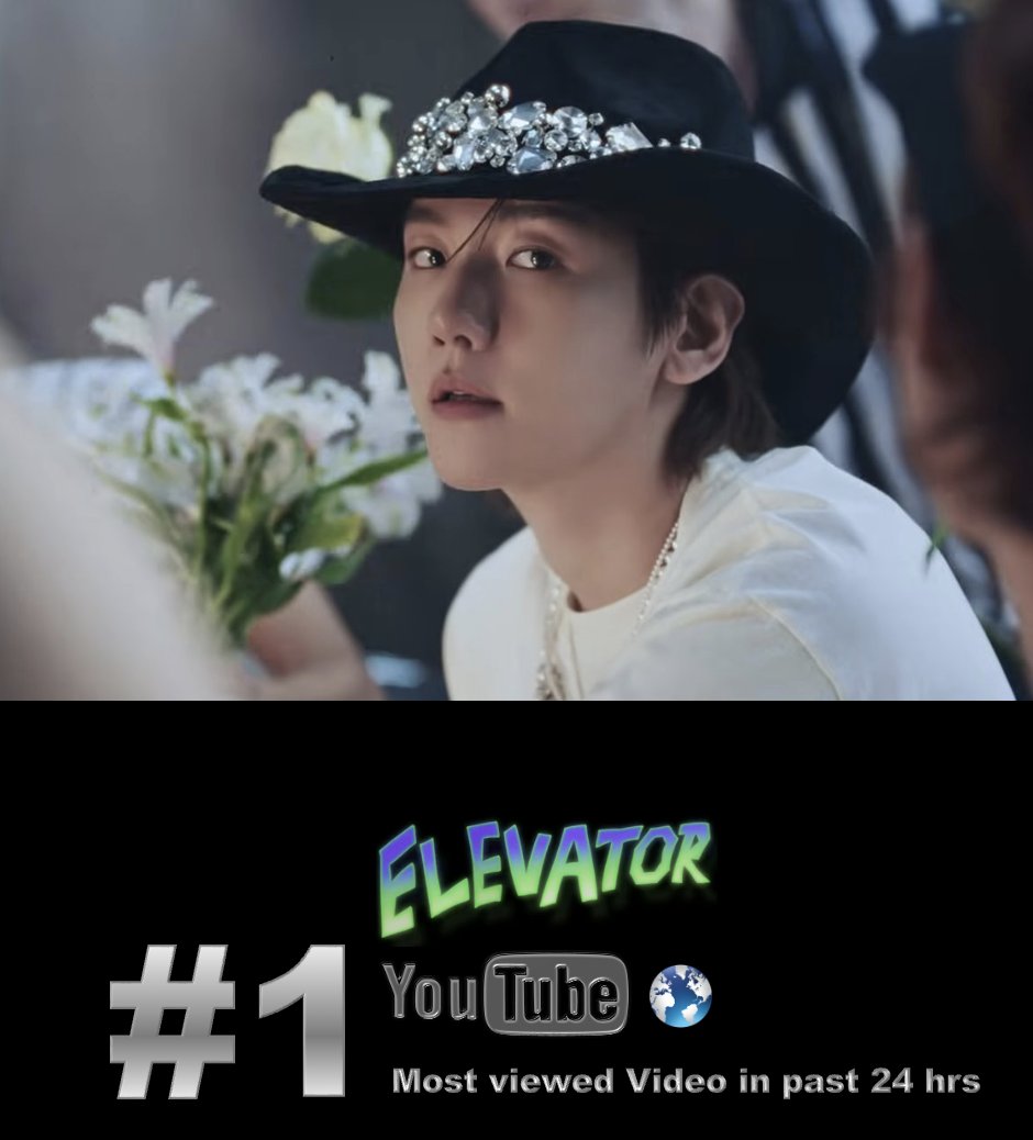 World Music Awards (@worldmusicaward) on Twitter photo #BAEKHYUN's "Elevator" is now the Most watched video on YouTube Worldwide in the past 24 hours with over 26 Million views so far! ๐ช๐บ๐1โฃ๐ฝ๏ธ๐๐๐ฅ๐๐
#Elevator
<a href="/BAEKHYUN_INB100/">BAEKHYUN_official</a> #BAEKHYUN's "Elevator" is now the Most watched video on YouTube Worldwide in the past 24 hours with over 26 Million views so far! ๐ช๐บ๐1โฃ๐ฝ๏ธ๐๐๐ฅ๐๐
#Elevator
<a href="/BAEKHYUN_INB100/">BAEKHYUN_official</a>