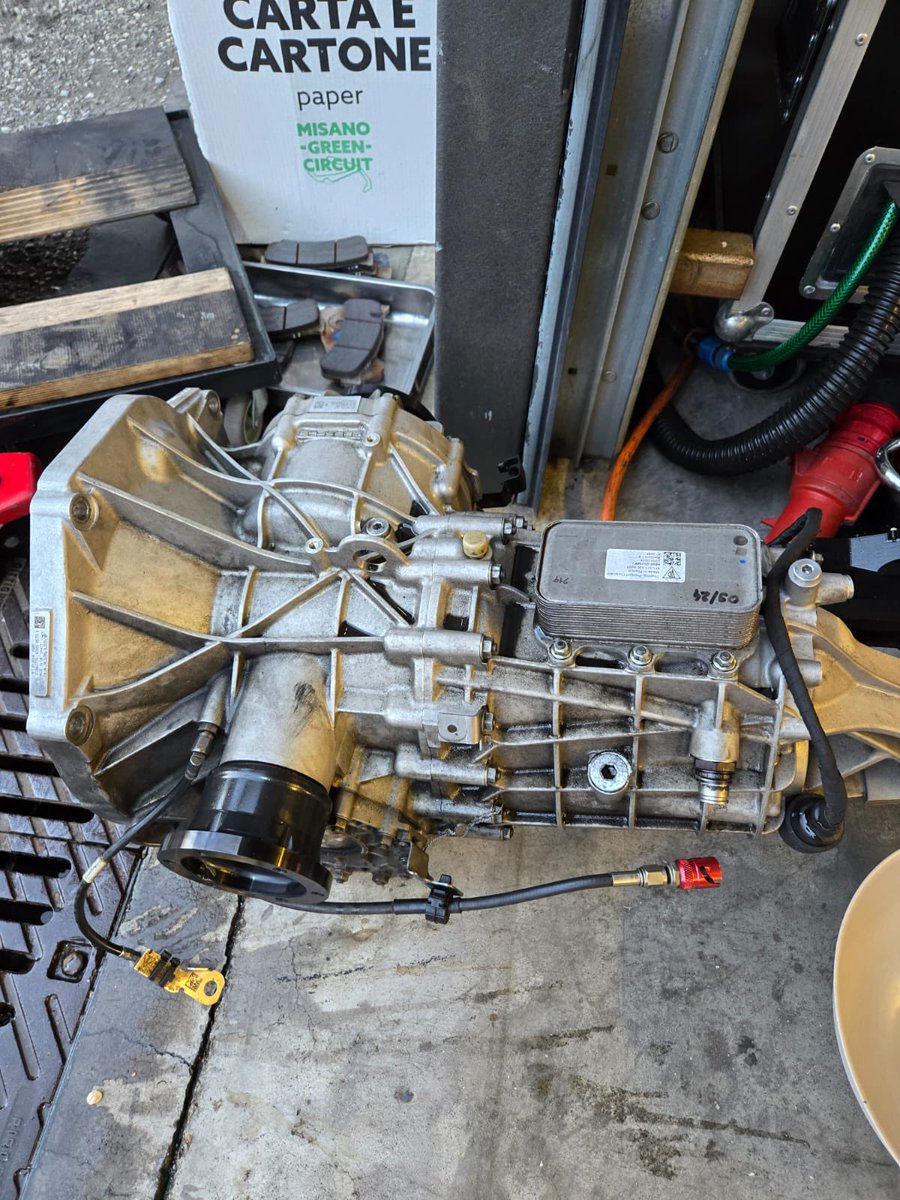 We were comfortably coasting in P1 when a sudden gear box failure had to bring us back to the pits - Bas Koeten was kind enough to lend us a spare gearbox and the Redant team put it together in record time but unfortunately it was too late and we had to fight and crawl our way