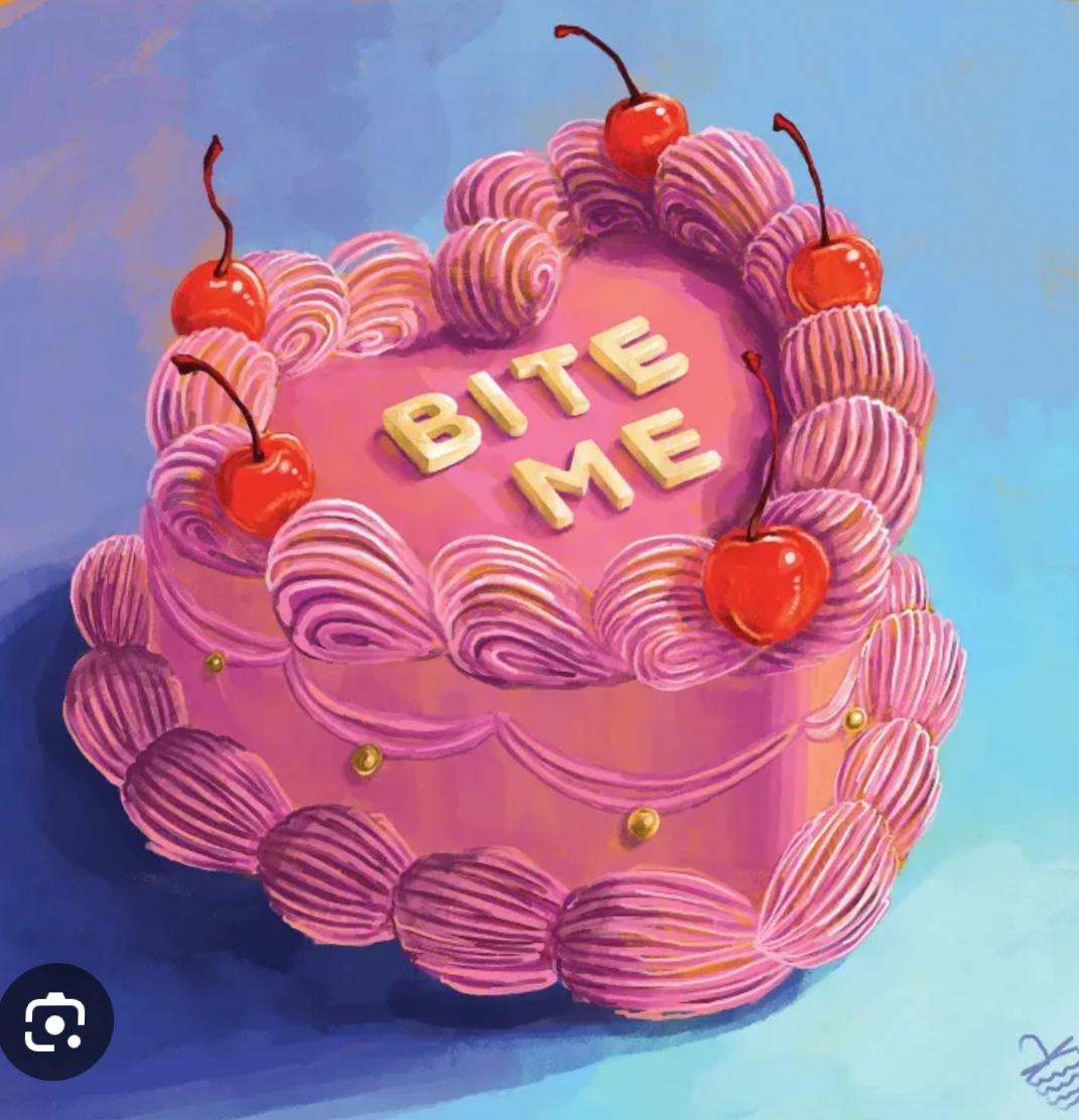 Mina, Mina, Mina! HAPPY BIRTHDAY!! We hope you have a wonderful day and a fabulous year. We love you, and we hope you like this cake that Mom made especially for you!