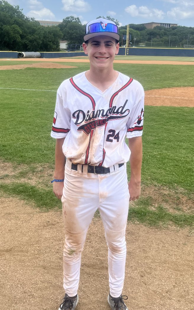 ✭Five Tool Texas✭ (@fivetooltexas) on Twitter photo F: <a href="/DA_Waco/">Diamond Athletics Baseball</a> Santos 6, NTX Tribe Lee 1
PoG: Clark Svoboda 5 IP, 4K, H, R / 1-4, 3 RBI F: <a href="/DA_Waco/">Diamond Athletics Baseball</a> Santos 6, NTX Tribe Lee 1
PoG: Clark Svoboda 5 IP, 4K, H, R / 1-4, 3 RBI