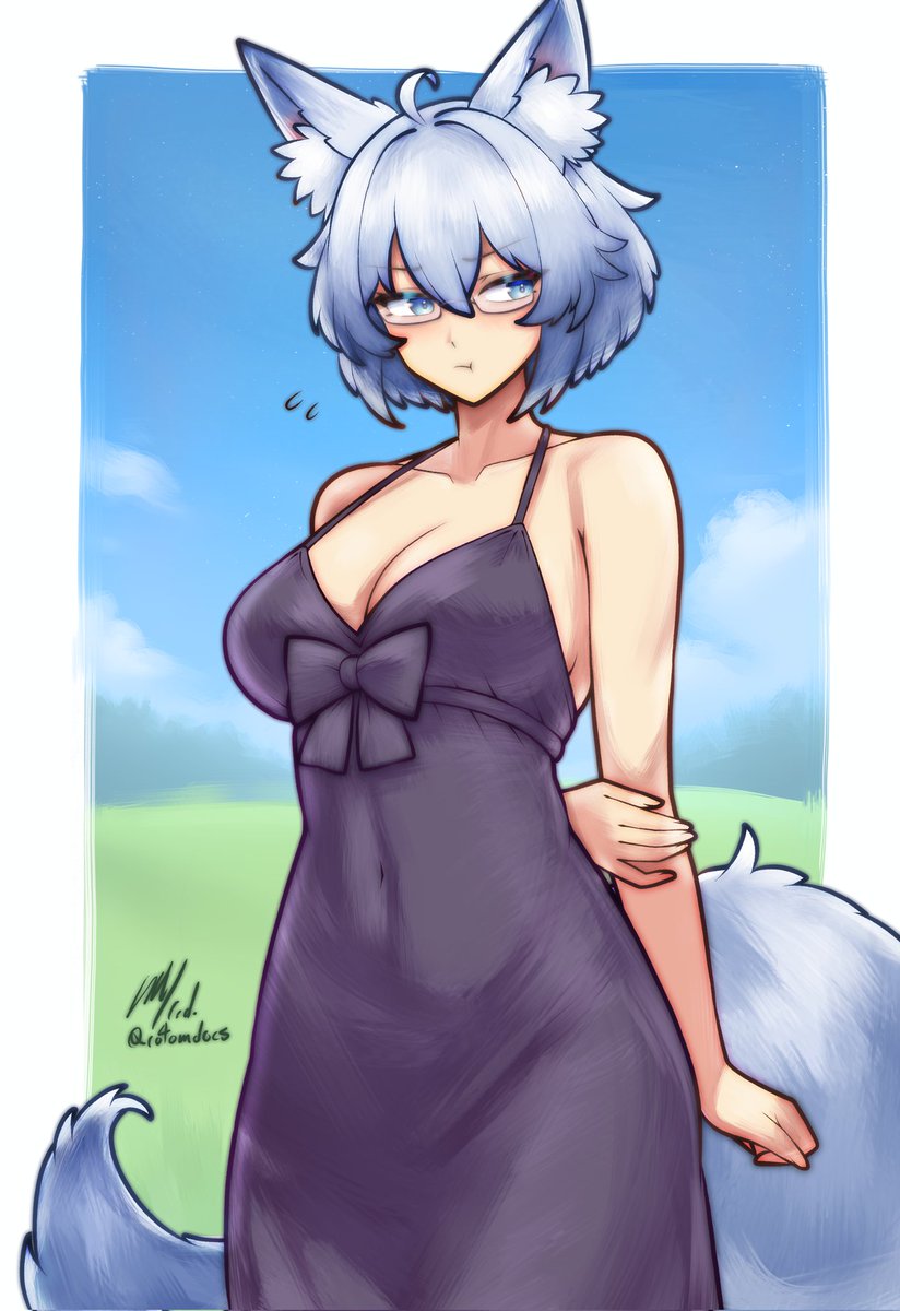 comm of <a href="/Blizz10728816/">Blizz</a>'s OC, Fubuki
(^-^)