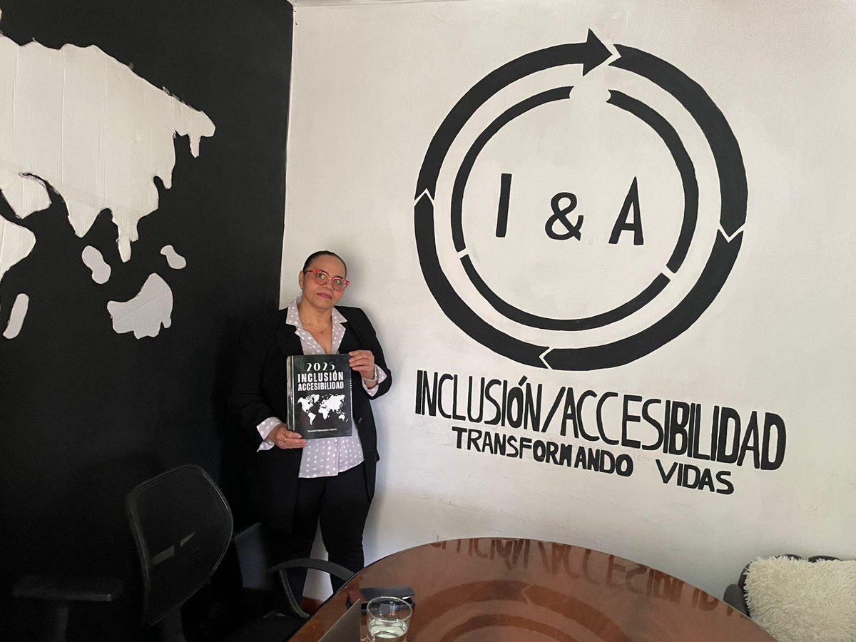 IncluAccess's tweet photo. Con el corazón lleno de alegría y profundo respeto, hoy celebramos un momento histórico para IncluAccess: damos la más cálida y esperanzadora bienvenida a nuestra presidenta. https://t.co/U6bmrvFMGS
