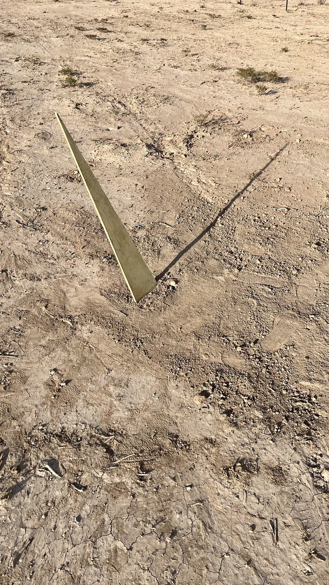 Sundial installation set in Lobo Texas