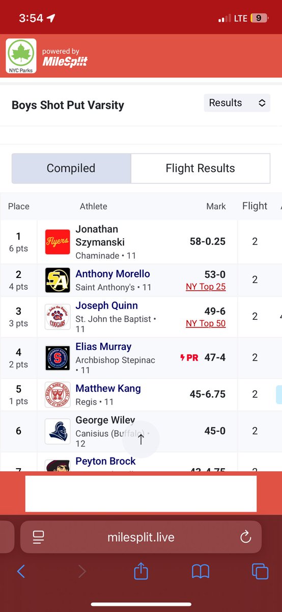 Elias Murray (@_elias_5) on Twitter photo I hit a new PR of 47’4 today in shot put at the CHSAA Intersectional championship today. Still got more work to do. Getting closer to my goal of 50 by the end of the season. <a href="/StepinacSports/">Stepinac Athletics</a> <a href="/StepinacT/">StepinacTrack</a> <a href="/MageeAj/">AJ MAGEE</a> <a href="/CoachMatt_G_78/">MJG</a> <a href="/coachdarcy_/">Coach Eric Darcy</a> <a href="/CoachAndyMar/">Andy Martinez, III, MAT, CSCS</a> I hit a new PR of 47’4 today in shot put at the CHSAA Intersectional championship today. Still got more work to do. Getting closer to my goal of 50 by the end of the season. <a href="/StepinacSports/">Stepinac Athletics</a> <a href="/StepinacT/">StepinacTrack</a> <a href="/MageeAj/">AJ MAGEE</a> <a href="/CoachMatt_G_78/">MJG</a> <a href="/coachdarcy_/">Coach Eric Darcy</a> <a href="/CoachAndyMar/">Andy Martinez, III, MAT, CSCS</a>
