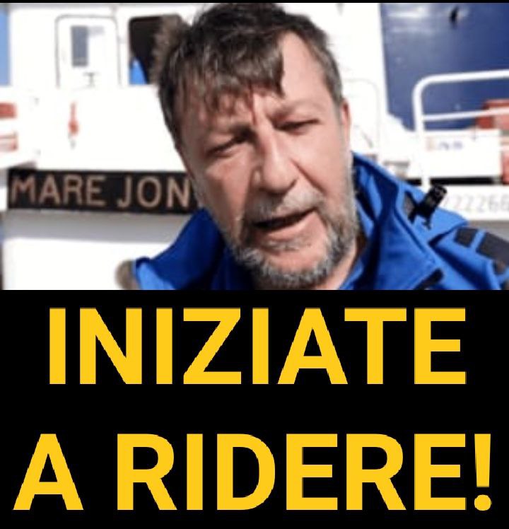Cimici nel telef. della zecca delle navi pirata? Iniziate a ridere:l’ordine non è arrivato dal gov.Meloni,ma da Peppiniello Conte 
Nooo😂
Mr Ong Casarini spiato dai Servizi? Sì col gov. Conte
Il Fatto rivela: tutto è iniziato nel 2019. Ma l’opposiz. x mesi ha accusato Meloni🤦🏼‍♀️