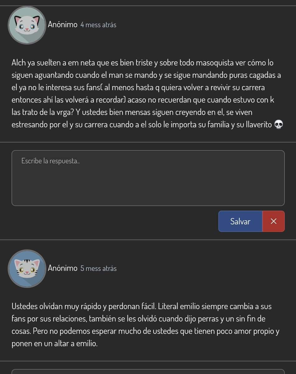 tranquis los anónimos d hace meses