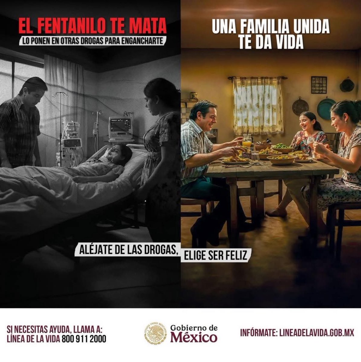 ¿Sabías que el fentanilo puede estar en muchas drogas sin que lo sepas? 🚫💊

El fentanilo es muy peligroso. ¡No te la juegues!

¡Cuida tu vida! 🫶🏽

Si necesitas ayuda, llama a la #LíneaDeLaVida: 📞 800 911 2000.

#ElFentaniloTeMata #AléjateDeLasDrogas #EligeSerFeliz