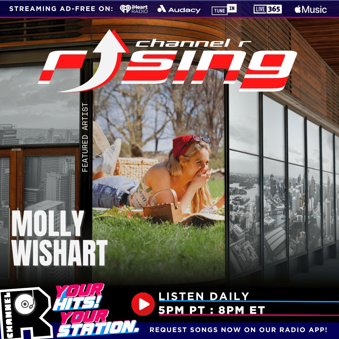 🎧Channel R Rising is your go-to for the hottest emerging &amp; indie artists, handpicked by <a href="/Tara_TLT/">Tara T</a>! Catch it daily at 5PM PT/8PM ET.

🔥Featured Artist: Rising London-based artist <a href="/themollywishart/">Molly Wishart</a> set to release new single 'July'. 

📲More here: channelrradio.com/rising/molly-w…