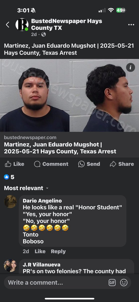 Hey <a href="/hayscountygov/">Hays County Texas</a>  who magistrated this?Agg Assault on a Peace Officer - PR BOND, Contolled sub- PR bond. Now that we know the value of officers and a safe community, share the magistrates name so we know who not to vote 4.Perhaps ORR on felony bond stats should get posted