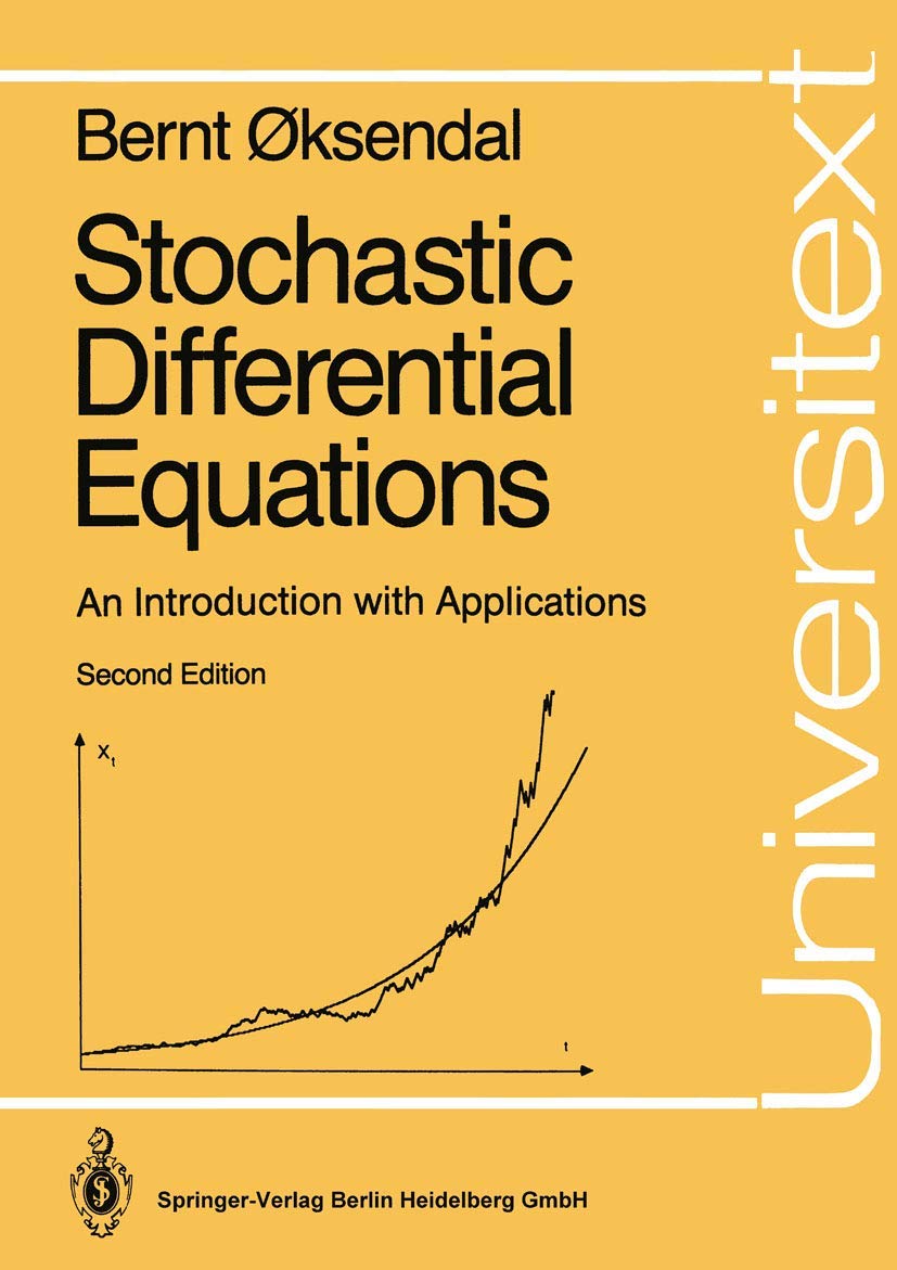 probnstat's tweet image. 1/5 

On STOCHASTIC DIFFERENTIAL EQUATIONS: