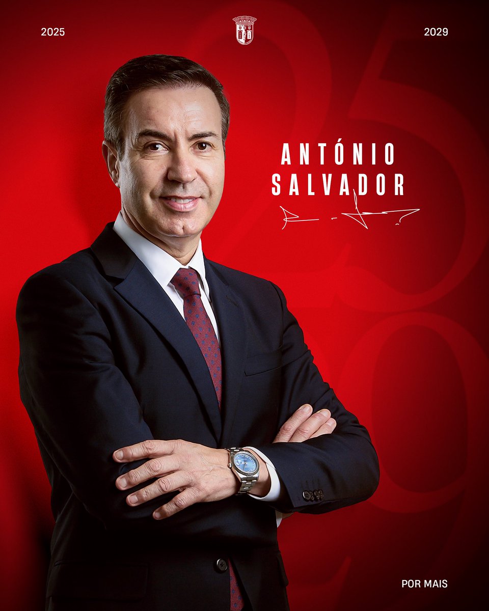 António Salvador reeleito como Presidente do Sporting Clube de Braga ✍️

Número total de eleitores: 2073
Número total de votos: 16.472

Lista A: 1603 votantes – 12.626 votos – 80,8 %
Em branco: 369 votantes – 3001 votos – 19,2 %
Nulos: 101 votantes – 845 votos

#PorMais