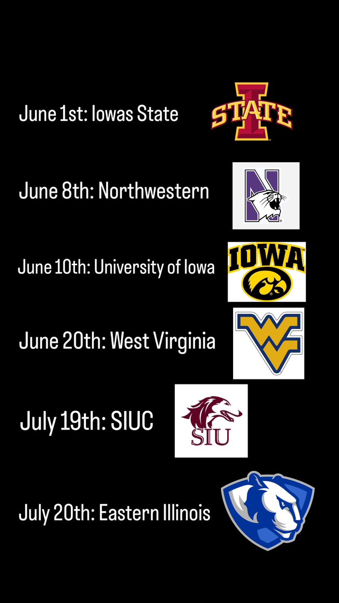 Brody Hibner (@brodyhibner77) on Twitter photo Coaches, here is my confirmed camp dates for this summer! I can not wait to compete!!
<a href="/OLMafia/">OL MAFIA</a>
<a href="/morris_football/">Morris HS Football</a>
<a href="/Brockbabz5/">Brock M. Babington</a>
<a href="/DanFriend84/">Danny Friend</a>
<a href="/RyanClanton/">Ryan Clanton</a>
<a href="/CoachRyanOlson/">Ryan Olson</a>
<a href="/OB_Cats/">Bill O'Boyle</a>
<a href="/CoachBarnett_OL/">George Barnett</a>
<a href="/CoachBicknell/">Coach Bicknell</a>
<a href="/Coach_DClark/">Coach Dan Clark</a>
<a href="/_CoachHoov/">Cole Hoover</a>
<a href="/MKeeler5/">Coach Mason Keeler</a> Coaches, here is my confirmed camp dates for this summer! I can not wait to compete!!
<a href="/OLMafia/">OL MAFIA</a>
<a href="/morris_football/">Morris HS Football</a>
<a href="/Brockbabz5/">Brock M. Babington</a>
<a href="/DanFriend84/">Danny Friend</a>
<a href="/RyanClanton/">Ryan Clanton</a>
<a href="/CoachRyanOlson/">Ryan Olson</a>
<a href="/OB_Cats/">Bill O'Boyle</a>
<a href="/CoachBarnett_OL/">George Barnett</a>
<a href="/CoachBicknell/">Coach Bicknell</a>
<a href="/Coach_DClark/">Coach Dan Clark</a>
<a href="/_CoachHoov/">Cole Hoover</a>
<a href="/MKeeler5/">Coach Mason Keeler</a>