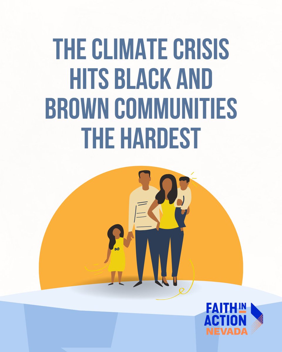 Low-income communities in NV are on the frontlines of the climate crisis, facing extreme heat, poor air quality, &amp; inadequate resources​

📢 Sign up for our next to learn how you can make a difference: bit.ly/40tZAWZ 

#ClimateJustice