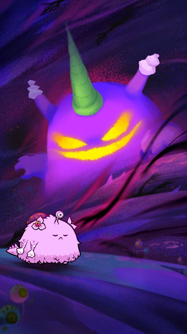 my big nightmare! #NightmareSnap <a href="/AxieInfinity/">Axie Infinity</a>