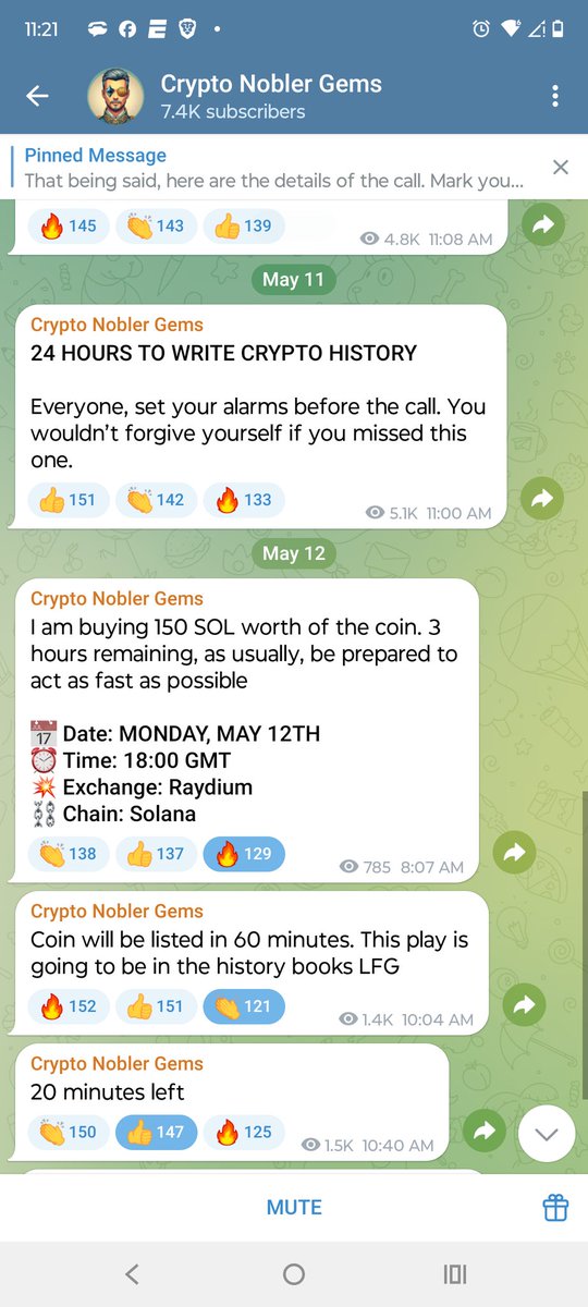 deGen_31's tweet image. If anyone actually follows this douche @CryptoNobler , don't listen to his Crypto Nobler Gems TG posts... He's trying to scam you out of your money, hard earned or not, eff this dude and UNFOLLOW HIM PRONTO!!!