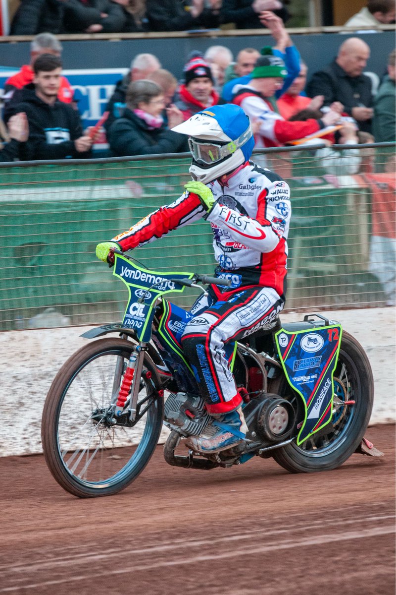 🌟

Jake Mulford is now an SGP2 rider! 

What an achievement for our Jake as he finishes in the top 3 in Glasgow to qualify! 

The meeting was abandoned due to rain after 12 heats.

Jody Scott did not get a ride from reserve

📸 Colin Poole