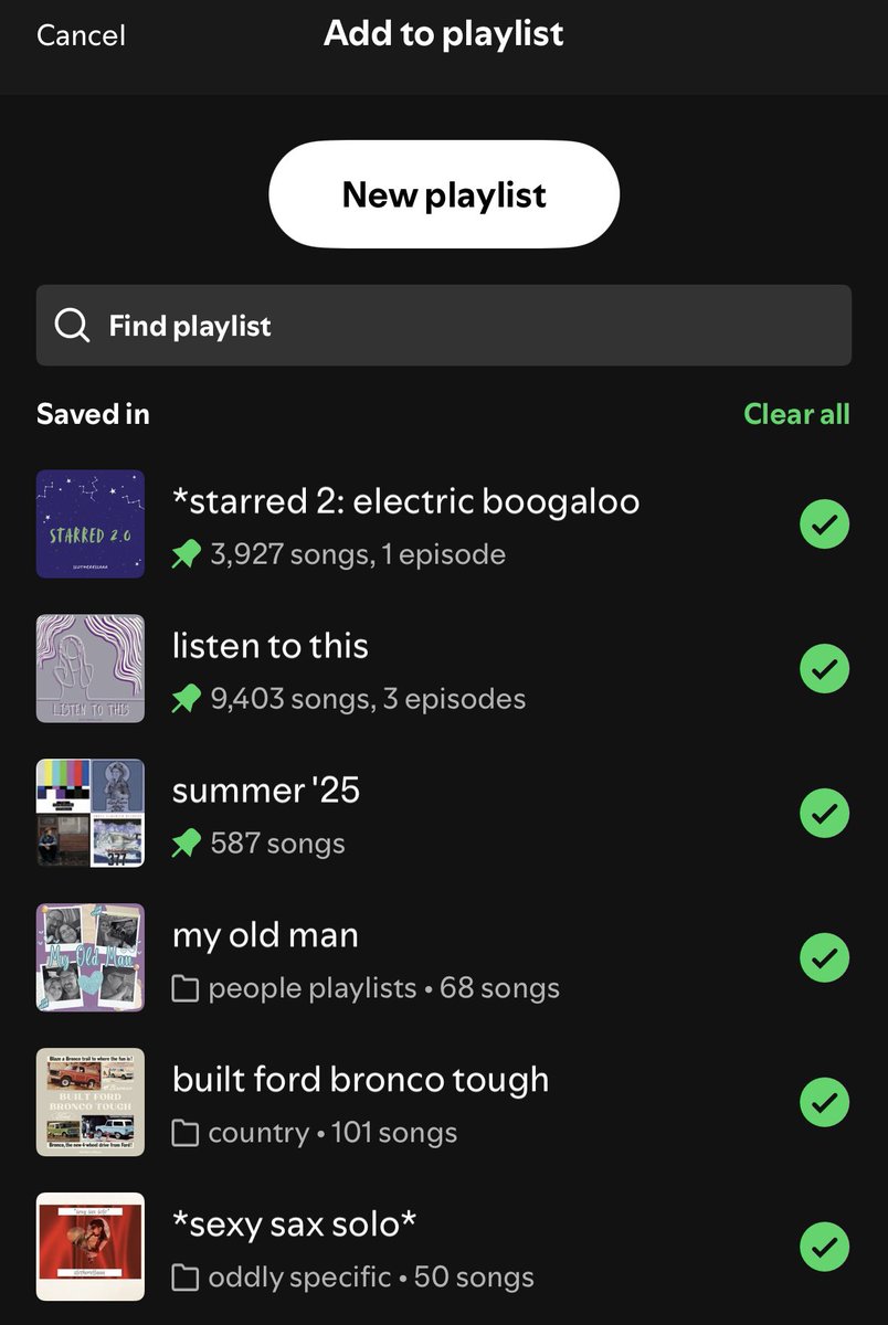 tina2fast2claws's tweet photo. If you’re not listening to @gmcdanielmusic you’re fuckin up ‼️ Fever managed to make it to 6 of my playlists 🤌🏻🎷 https://t.co/sw7mhX8Q82