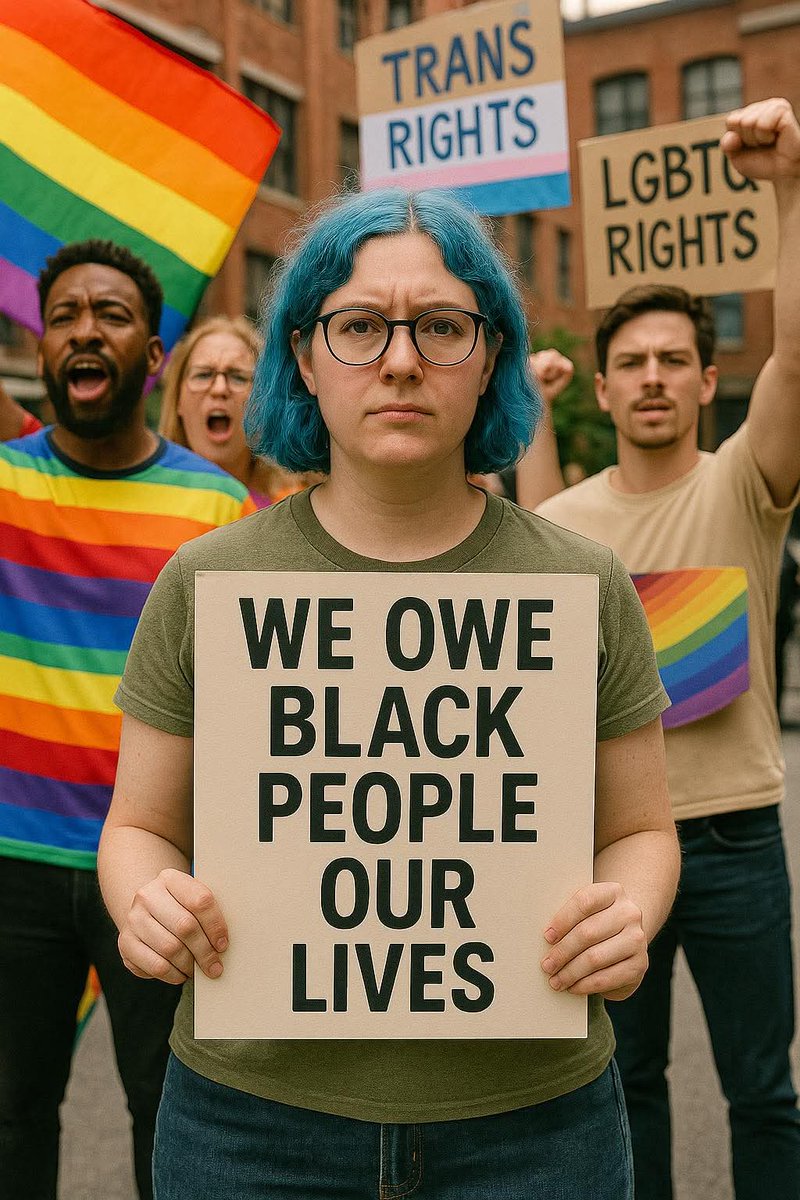 Yes, this is an AI generated photo but THIS is the mindset of your typical liberal. 
What is YOUR response to this comment? 🧐