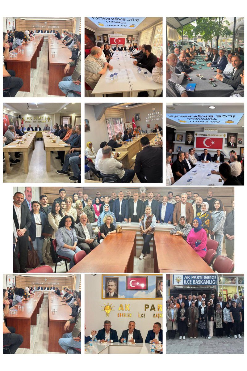 Genel Merkez Teşkilat Koordinatörü olarak görevlendirildiğim Kadim memleketimiz Sinop’ta  ;

📍Merkez ilçe 
📍Türkeli 
📍Erfelek 
📍Gerze 
📍Ayancık

İlçelerimizi ziyaret ederek teşkilat mensuplarımızla çalışmalarımız  hakkında bilgi alışverişinde bulunduk .