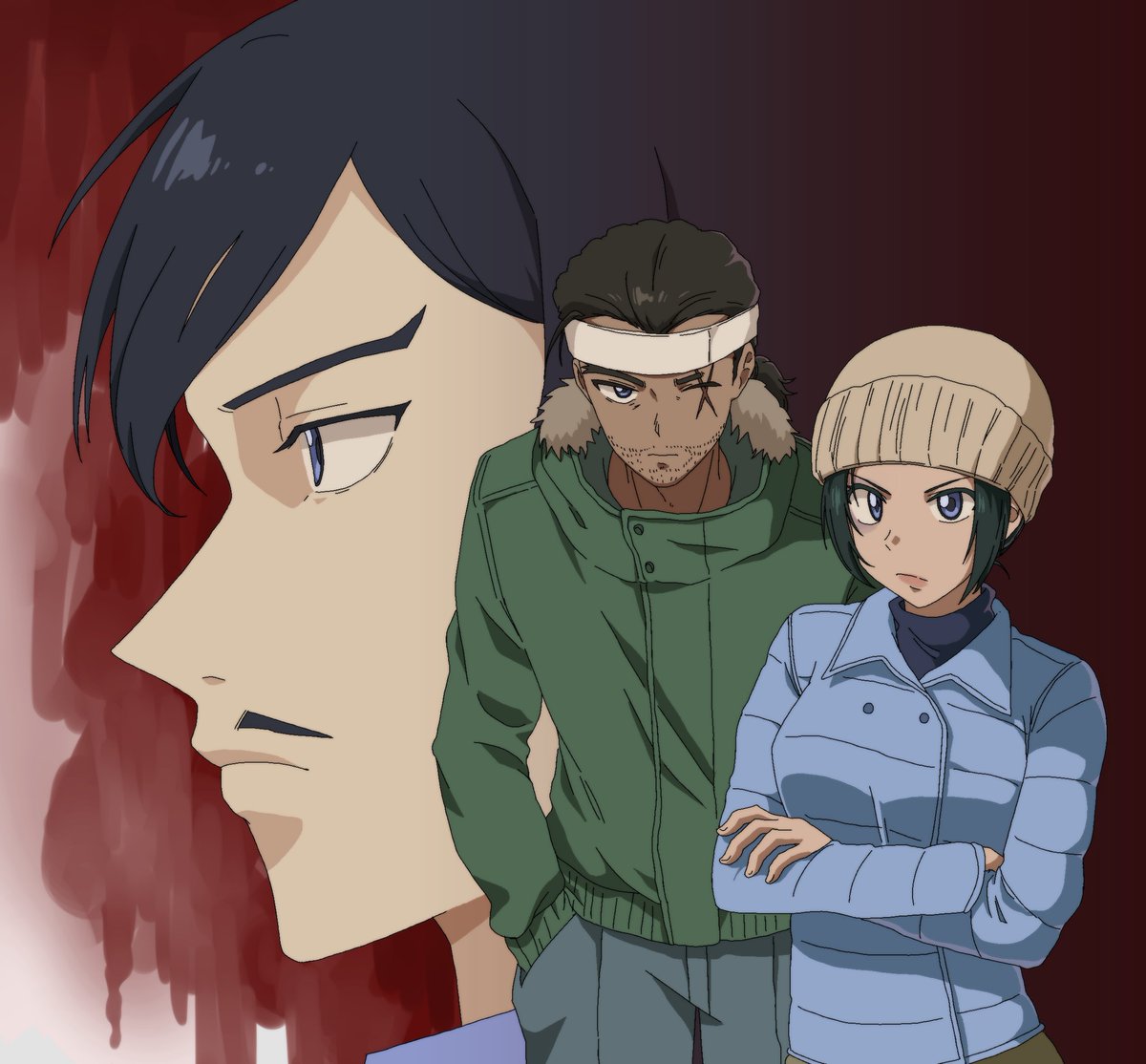 yunan_dc's tweet image. #名探偵コナン 
#DetectiveConan 
#명탐정코난
붉은 벽