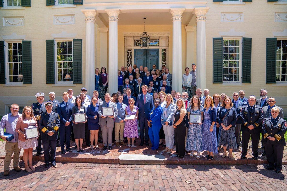 It was a privilege to welcome the recipients of the 2024 Governor’s EMS Awards to the Executive Mansion in honor of Emergency Medical Services Week.

Virginia’s emergency responders are true heroes, saving lives with courage and compassion and making our emergency care system one