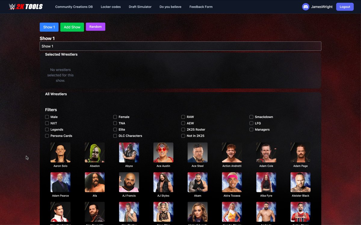 WWE 2K Tools tweet media