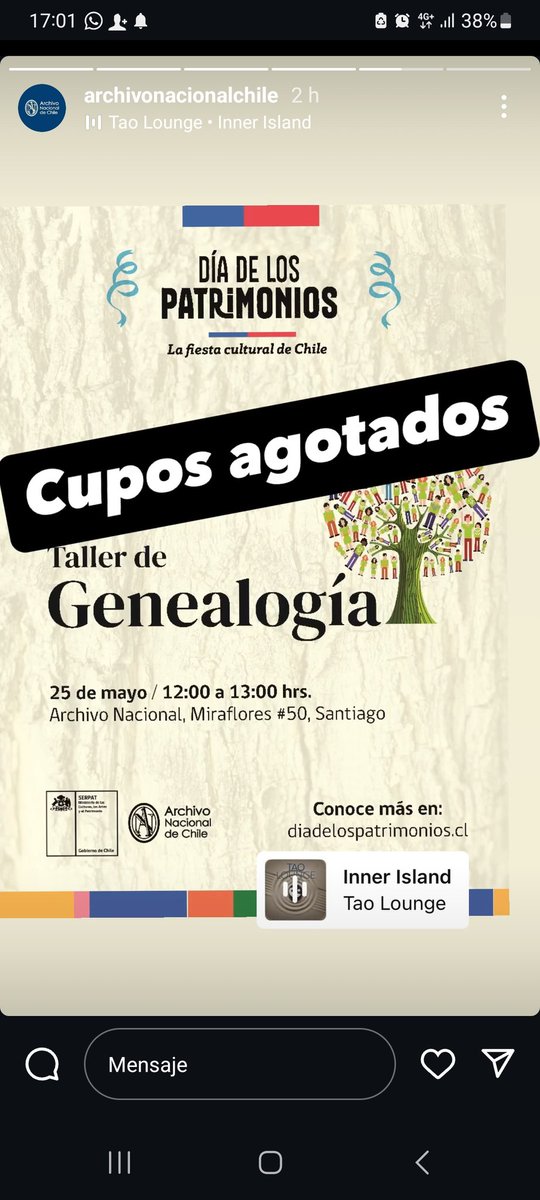 Va a estar muy entretenido!!
#Genealogía #Chile