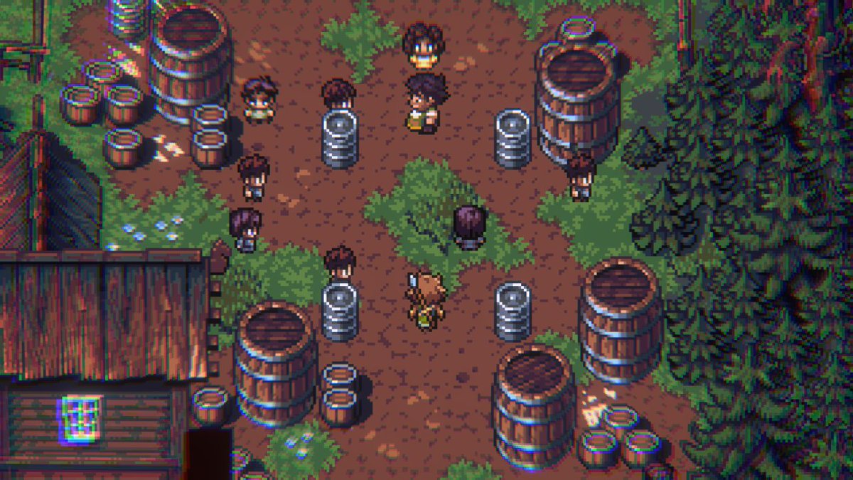 In "Quartet" you choose between four stories - in any order - before they eventually intertwine in an epic #jrpg story!

#screenshotsaturday #quartetRPG