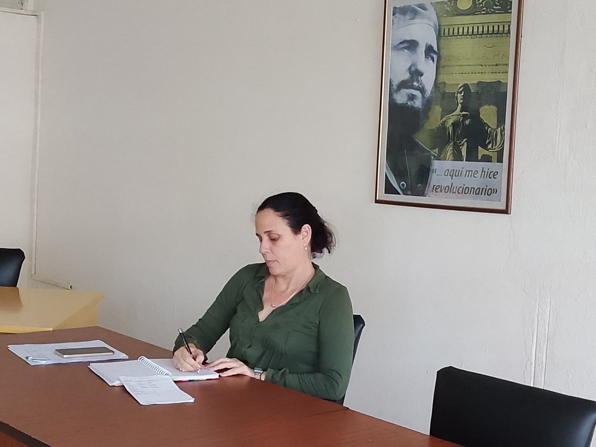 Universidad de Artemisa "Julio Díaz González" (@univartemisa) on Twitter photo #Meteoro2025 ✊
📚 Con el principio de (...) evitar la guerra preparándonos para ella, equivale a ganarla (...), se realiza en la <a href="/UnivArtemisa/">Universidad de Artemisa "Julio Díaz González"</a>, con la conducción de la Dr. C. <a href="/ady_cfg/">Adianez</a>, rectora de la institución, la Reunión de preparación de Estudios Militares.
@Mes #Meteoro2025 ✊
📚 Con el principio de (...) evitar la guerra preparándonos para ella, equivale a ganarla (...), se realiza en la <a href="/UnivArtemisa/">Universidad de Artemisa "Julio Díaz González"</a>, con la conducción de la Dr. C. <a href="/ady_cfg/">Adianez</a>, rectora de la institución, la Reunión de preparación de Estudios Militares.
@Mes