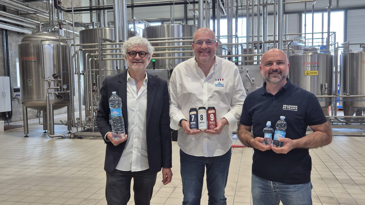 Alliance inédite au rayon liquides !
💧 Acqua Sant'Anna et 🍺 Brasserie de France mutualisent leur force de vente.
À lire dans <a href="/Actionco_fr/">Actionco.fr</a> 👇
actionco.fr/Thematique/pro…