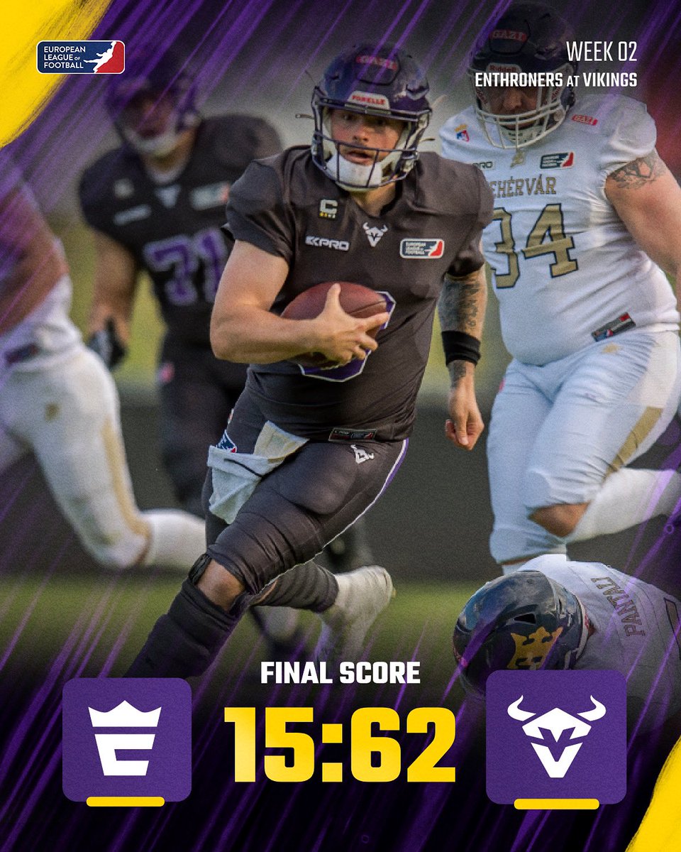 2-0 😤

#ELF2025 #ENTatVIK 
<a href="/ELF_Official/">European League of Football</a> <a href="/benholmes1006/">Ben Holmes</a>