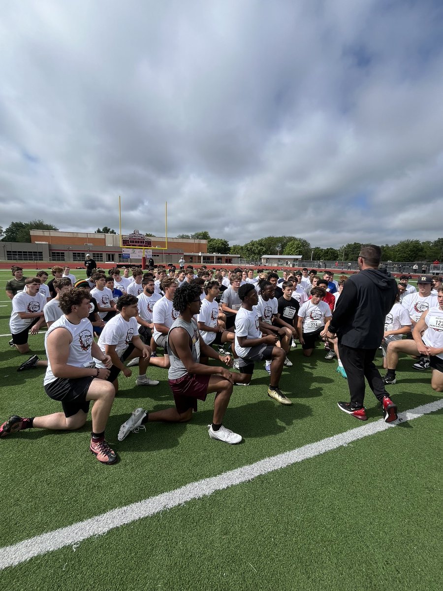 Mitch Leppke (@coachleppke) on Twitter photo Thank you to everyone that came out to camp and competed today!
<a href="/SchumannKegan/">Kegan Schumann</a>
<a href="/CoachJFisc/">Coach Fiscus</a>
<a href="/MACBulldogsFB/">McPherson Football</a> Thank you to everyone that came out to camp and competed today!
<a href="/SchumannKegan/">Kegan Schumann</a>
<a href="/CoachJFisc/">Coach Fiscus</a>
<a href="/MACBulldogsFB/">McPherson Football</a>
