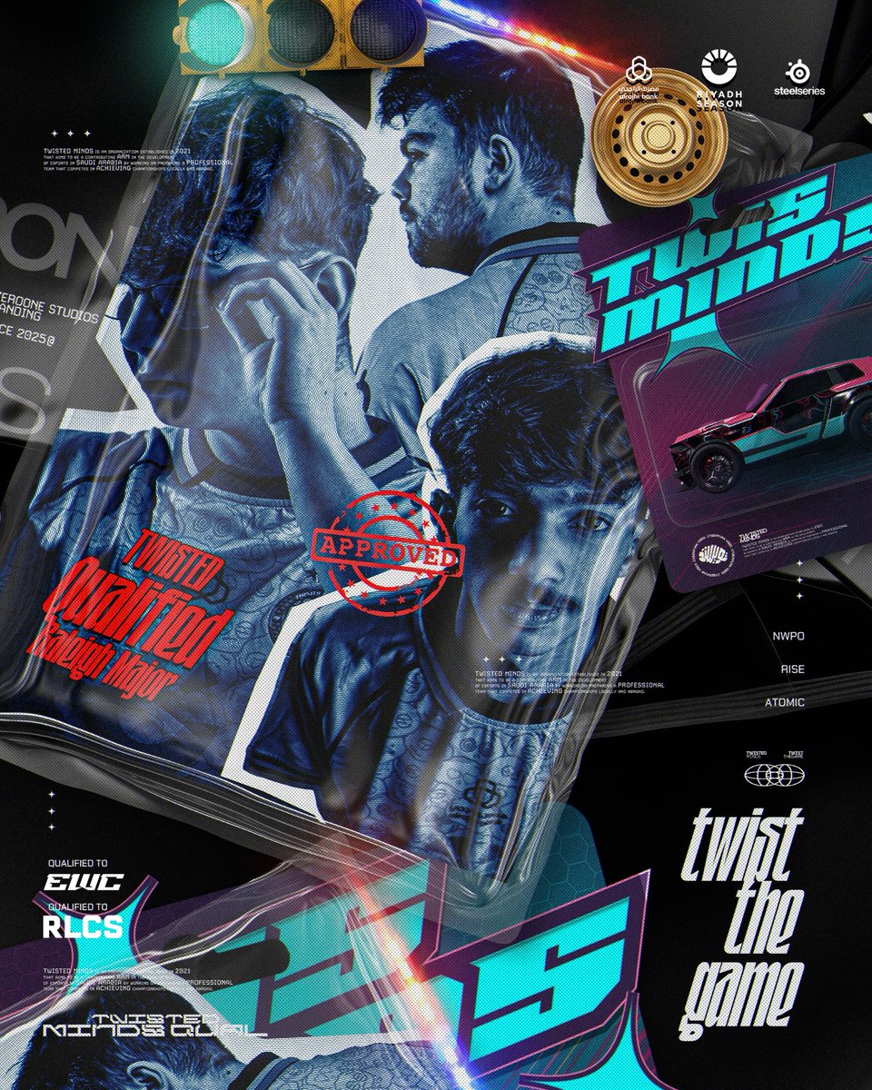 EWC: RL ✅
Raleigh Major ✅
World Championship ✅

تأهل تاريخي لثلاث بطولات عالمية في روكيت ليق 🧠🔥 

#TwistTheGame #EWC2025