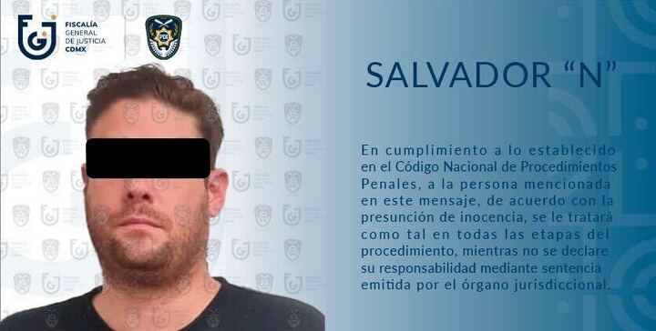 AztecaNoticias's tweet photo. Imponen prisión a Salvador, acusado de violencia familiar contra la joven de origen argentino Priscila Sand. Este sábado enfrentó audiencia inicial ante un juez de control del #PoderJudicial de la #CDMX adjuntos al Reclusorio Oriente en la que su defensa solicitó más tiempo para reunir pruebas a su favor, su situación jurídica se determina el 28 de mayo, mientras permanecerá en la cárcel.