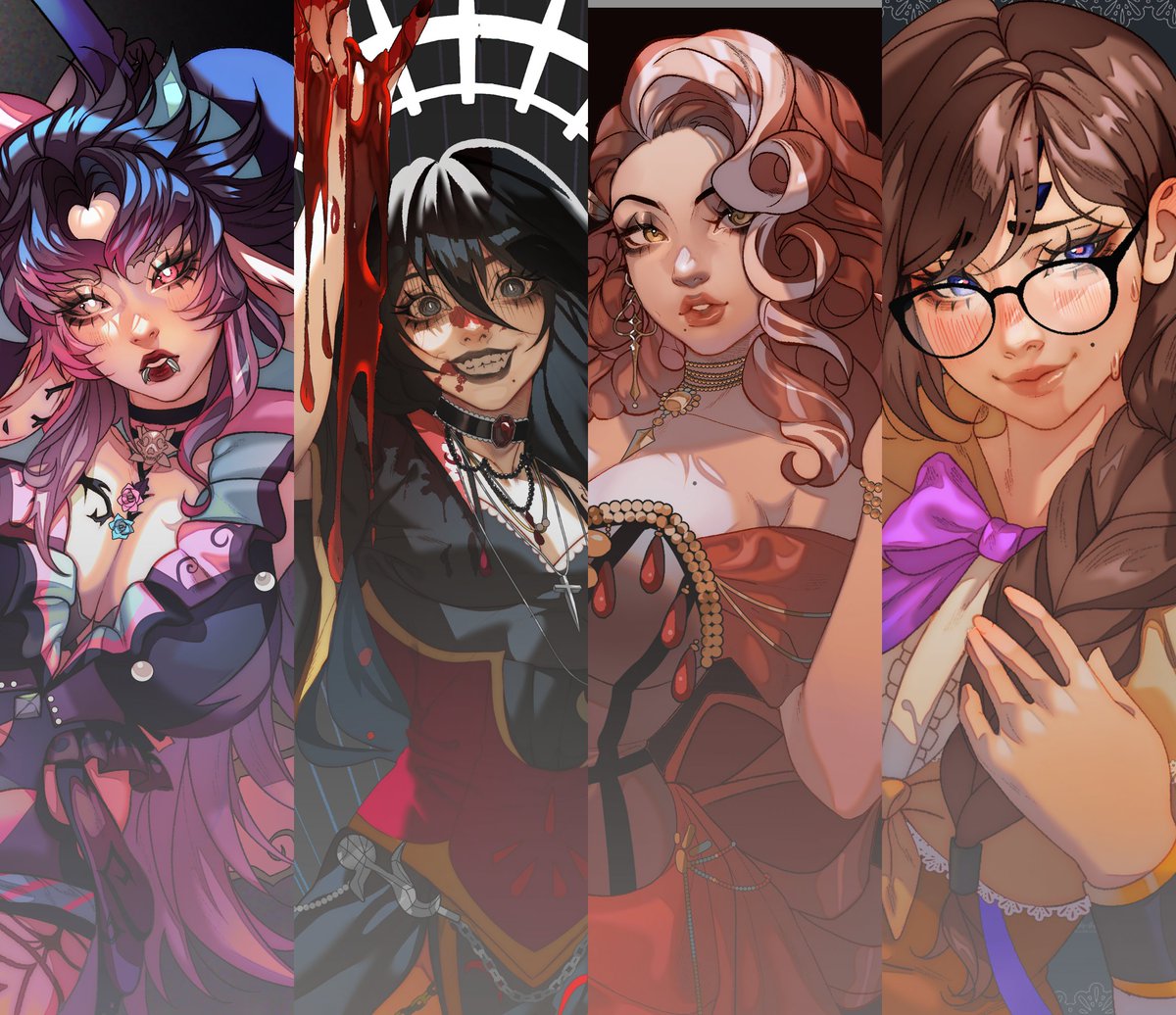 AnaJulia19841's tweet photo. SKEB/Surprise Me commissions and YCH are open on vgen!  Link below! https://t.co/CzVDx9zUrN