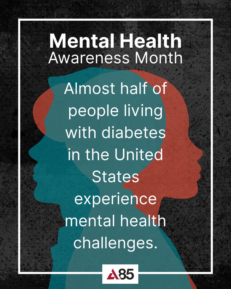 Diabetes affects the whole body—including the mind. Feeling stressed about your #diabetes management? You’re not alone. The @amdiabetesassn has resources to help: diabetes.org/health-wellnes…