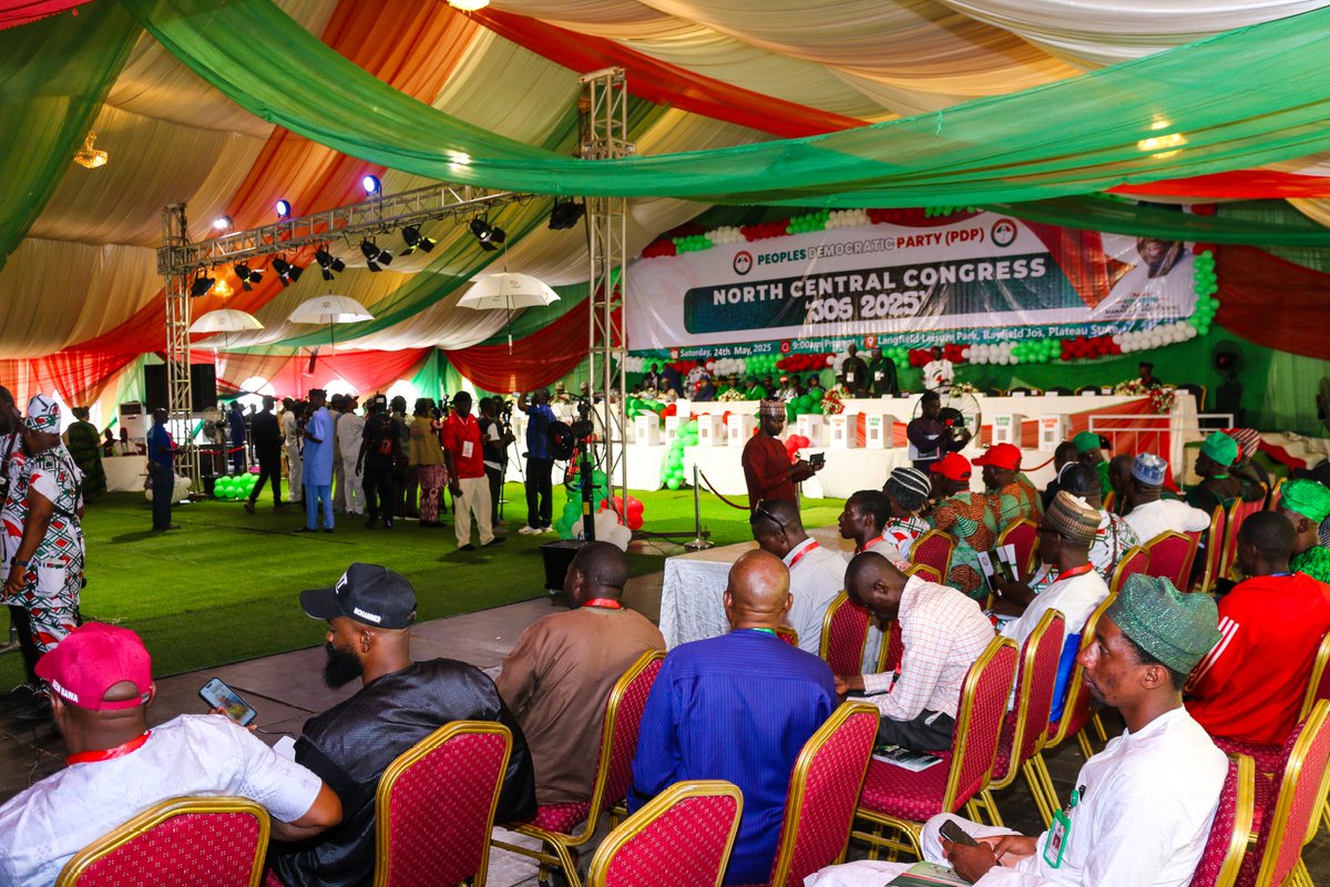 arcsamueljatau's tweet image. At the PDP North Central Congress 2025, a critical step toward renewing our leadership and strengthening the party across the zone. As we elect new officials, we remain committed to unity, progress, and service to the people.
POWER TO THE PEOPLE
-SNJ