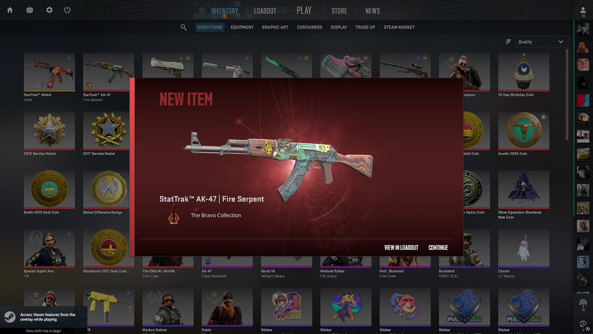 2nd pickup of the day, thank you to <a href="/CorbZcs/">CorbZ</a> again for helping me out.
ST FN, a dream skin of mine.