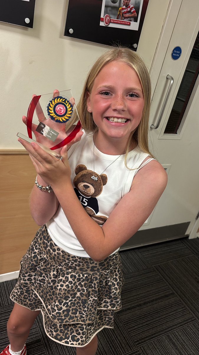 Wee Lois 
Merit award - most improved player
Hamilton Accies u13s 
Player of the year awards