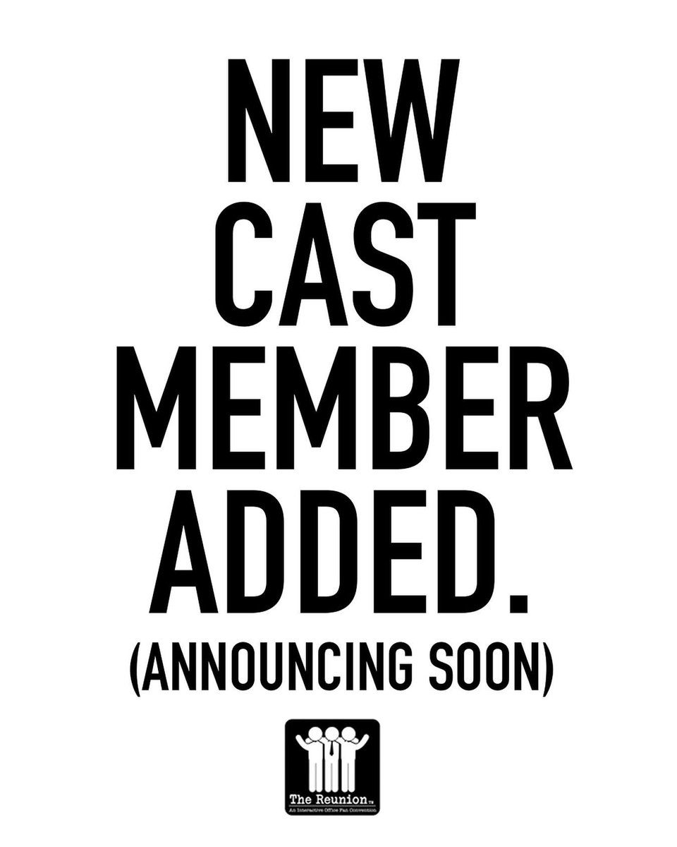 The Reunion- an Office Fan Convention (@officereunion) on Twitter photo 