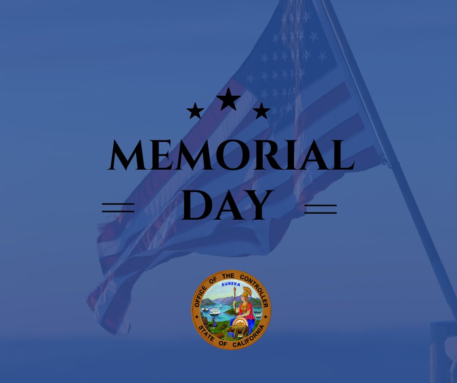 On #MemorialDay, we honor the brave people who made the ultimate sacrifice for freedom. Their courage and commitment are an inspiration. Let us reflect and remember the values they defended.

SCO offices will be closed today, Monday, 5/26/25 and will reopen Tuesday, 5/27/25.